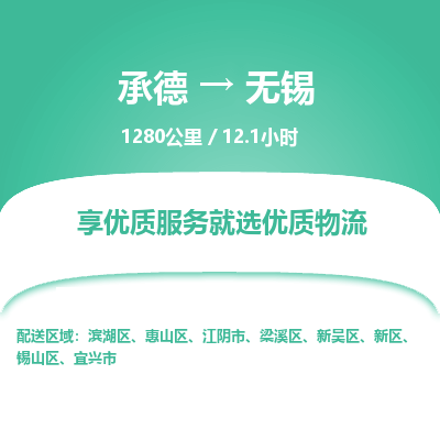 承德到無錫物流公司|承德到無錫貨運|承德至無錫專線物流